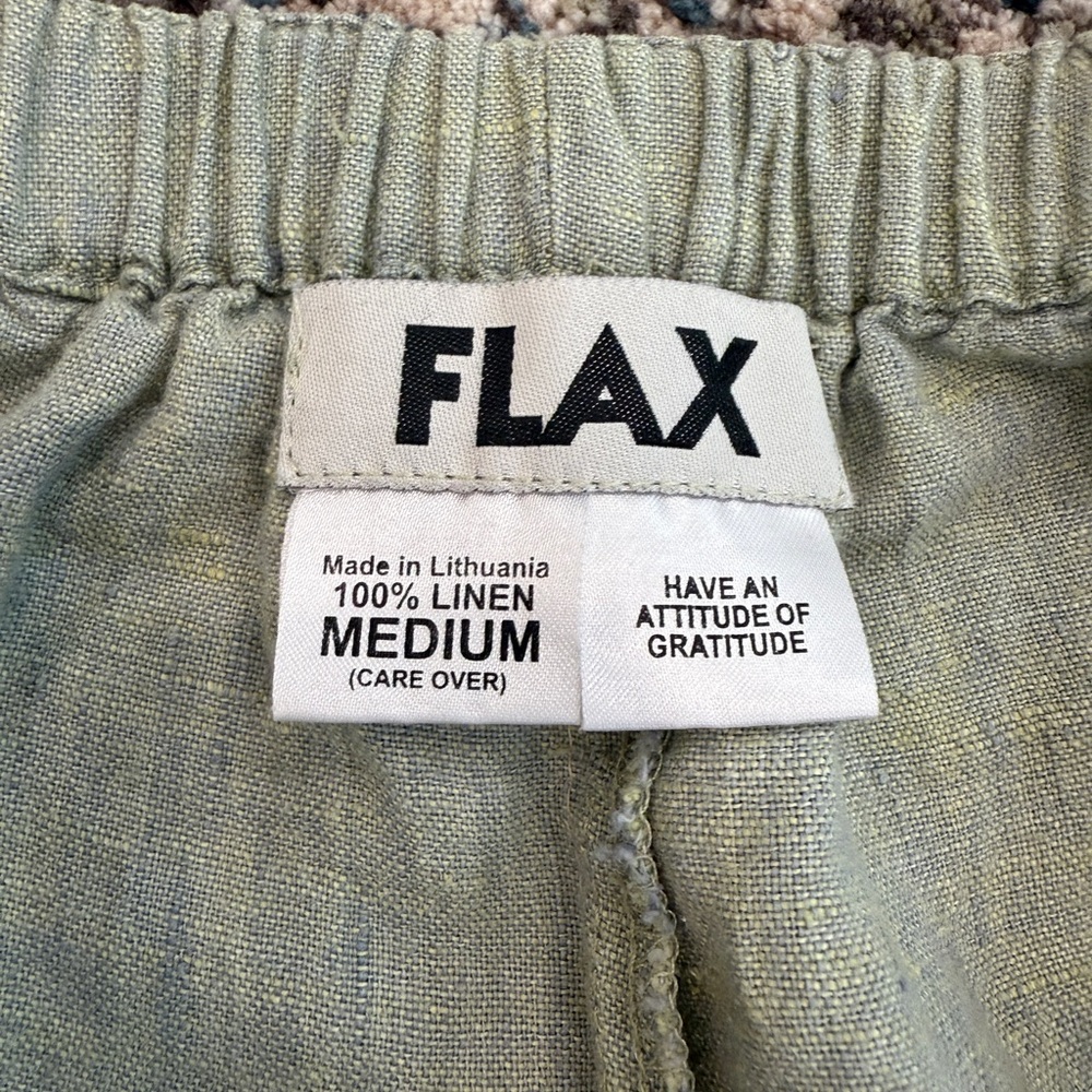 Flax 100% linen pants